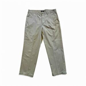 Vintage Men Dockers Khakis Pants 36x29 Cotton 
100% cotton 
Flat front 
W36 L29